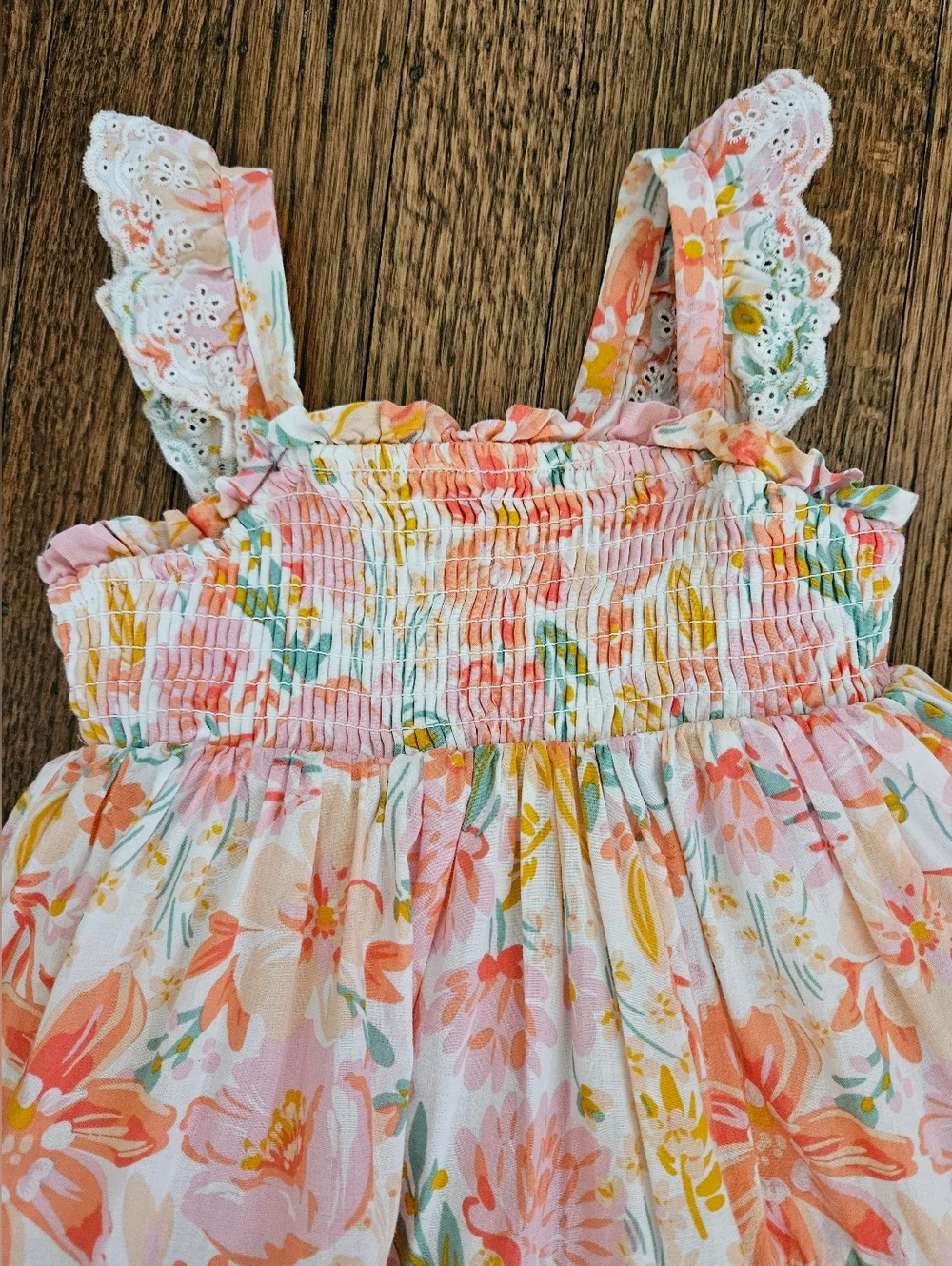 Haute Hippie 18M Floral Sundress w/ Bloomers